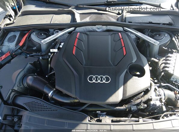 WAUC4AF41NA034612 2022 AUDI S4 Gray Rear view