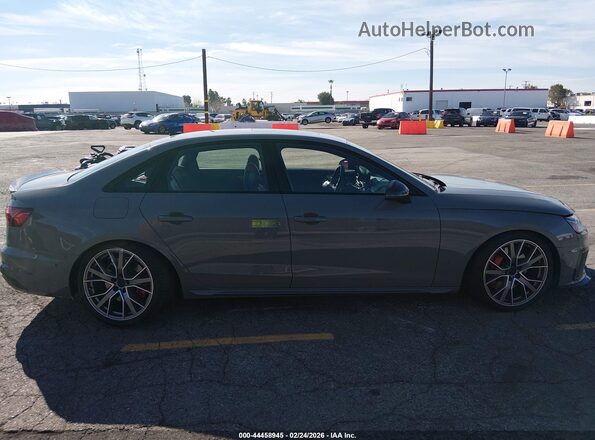 WAUC4AF41NA034612 2022 AUDI S4 Gray Rear interior view