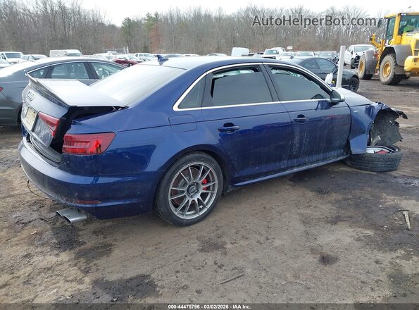 WAUC4AF42JA116083 2018 AUDI S4 Dark Blue Rear right