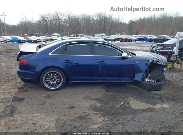 WAUC4AF42JA116083 2018 AUDI S4 Dark Blue Instrument cluster view