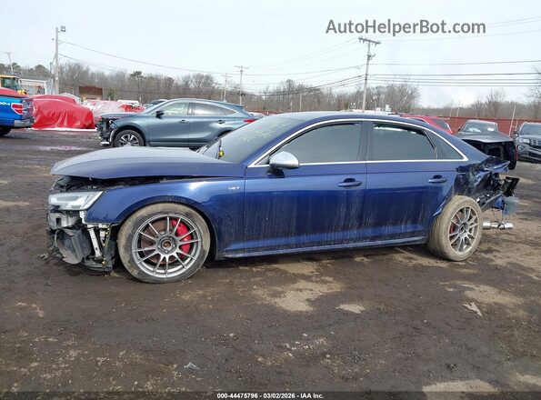 WAUC4AF42JA116083 2018 AUDI S4 Dark Blue Rear interior view