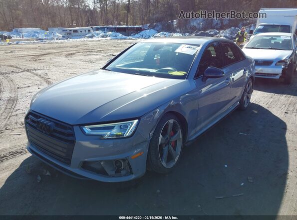 WAUC4AF42KA058669 2019 AUDI S4 Серый Передняя левая четверть