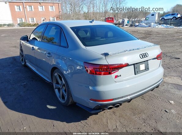 WAUC4AF42KA058669 2019 AUDI S4 Серый Задняя левая четверть