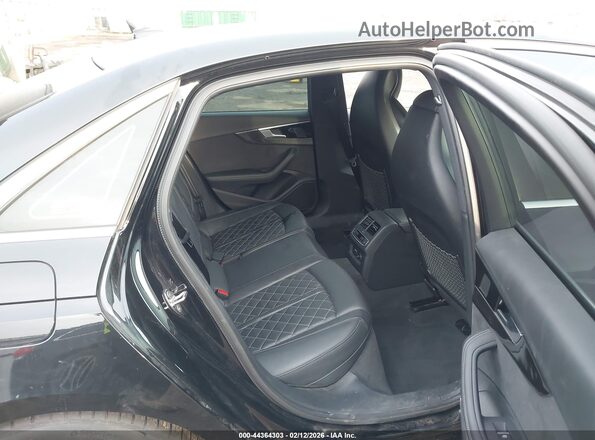 WAUC4AF43NA010103 2022 AUDI S4 Black VIN კოდის სტიკერის ხედი