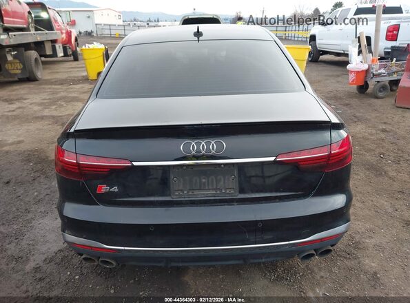 WAUC4AF43NA010103 2022 AUDI S4 Black 