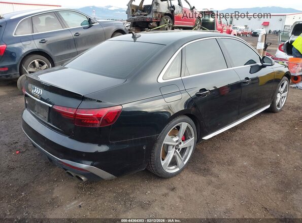 WAUC4AF43NA010103 2022 AUDI S4 Black უკანა მარჯვენა