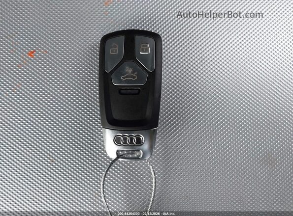 WAUC4AF43NA010103 2022 AUDI S4 Black წინა პანელის ხედი