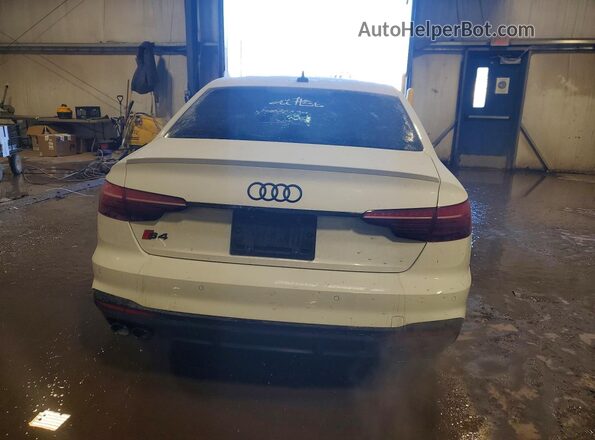 WAUC4AF43PA006295 2023 AUDI S4 White უკანა ხედი