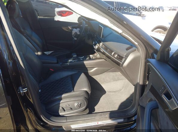 WAUC4AF45JA001509 2018 AUDI S4 Black Widok wnętrza z przodu
