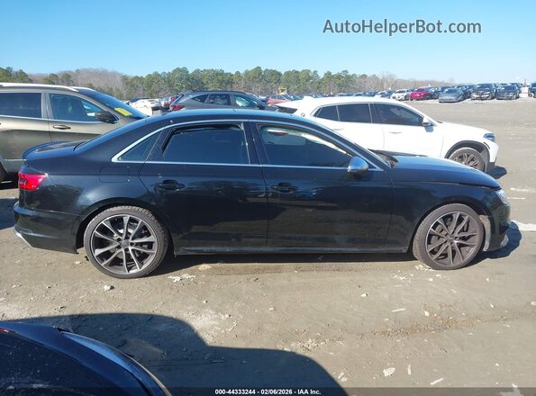 WAUC4AF45JA001509 2018 AUDI S4 Black Widok wnętrza z tyłu