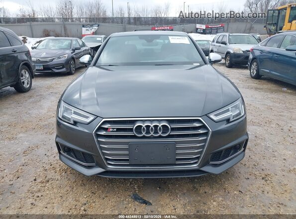WAUC4AF4XJA165063 2018 AUDI S4 Gray Սարքավորումների վահանակի տեսք