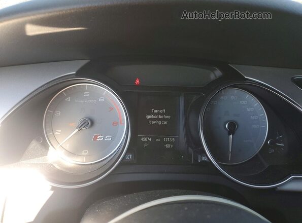 WAUC4AFH8HN003793 2017 AUDI S5 Black ხელსაწყოთა პანელის ხედი