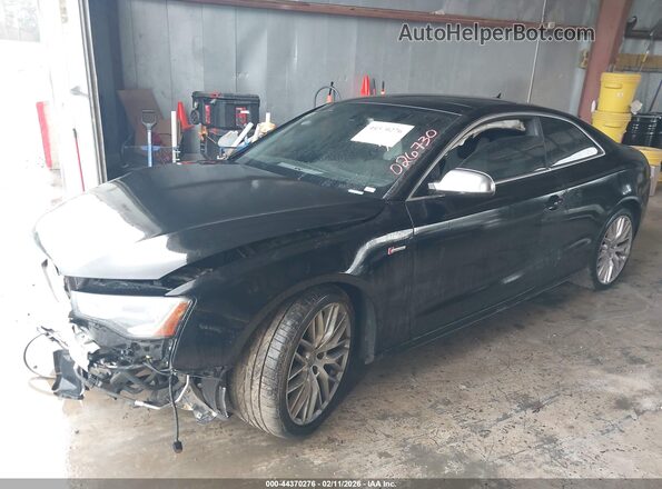 WAUC4AFR2GA026730 2016 AUDI S5 Черный Передняя левая четверть