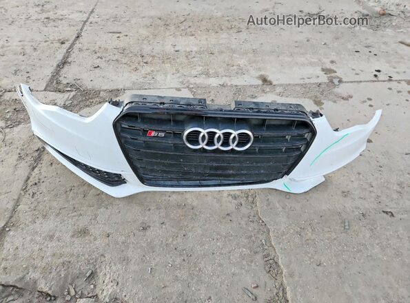 WAUC4AFR2HA001487 2017 AUDI S5 White ძრავის განყოფილების ხედი