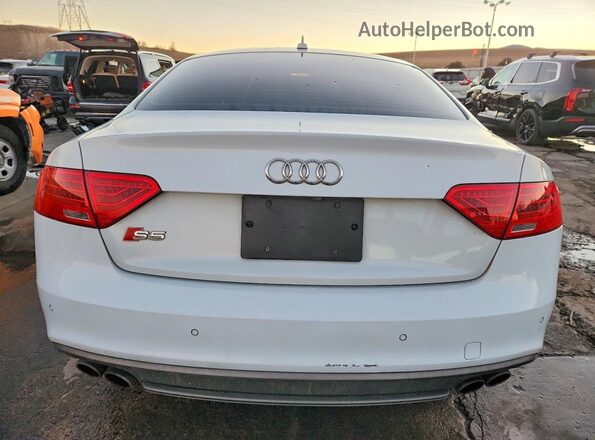 WAUC4AFR2HA001487 2017 AUDI S5 White უკანა ხედი