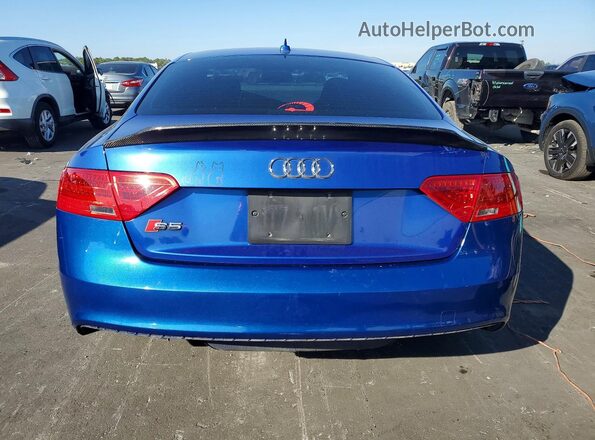 WAUC4AFRXGA038978 2016 AUDI S5 Blue Widok z tyłu