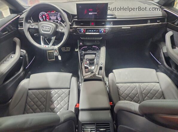 WAUC4CF50SA009815 2025 AUDI S5 Red წინა პანელის ხედი