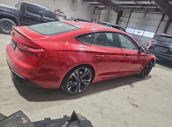 WAUC4CF50SA009815 2025 AUDI S5 Red უკანა მარჯვენა