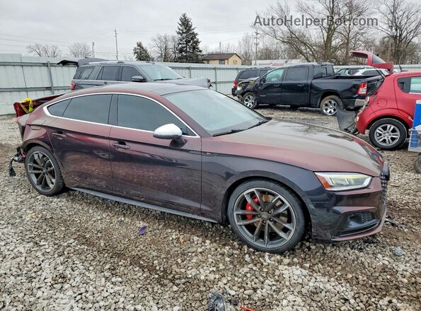 WAUC4CF52JA053197 2018 AUDI S5 Maroon Przód prawy