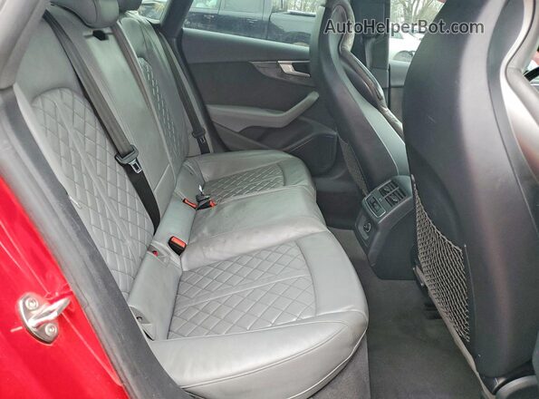 WAUC4CF52JA053197 2018 AUDI S5 Maroon Widok tylnych siedzeń