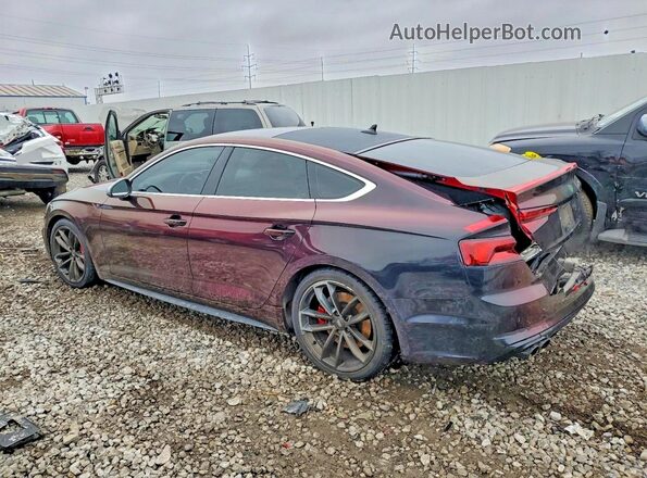 WAUC4CF52JA053197 2018 AUDI S5 Maroon Tył lewy