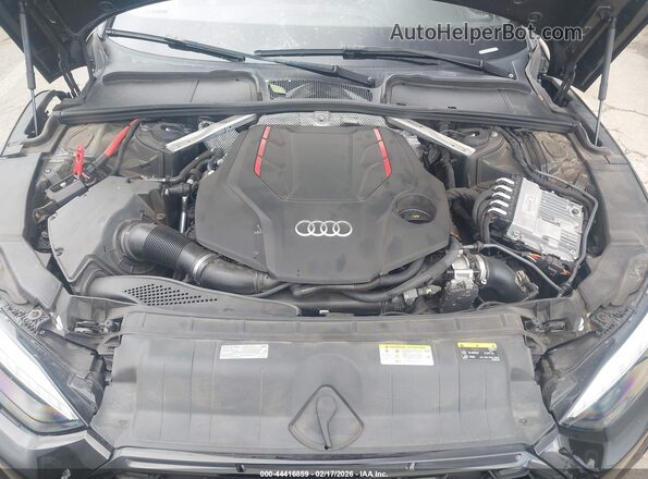 WAUC4CF52MA022407 2021 AUDI S5 Black Вид ззаду