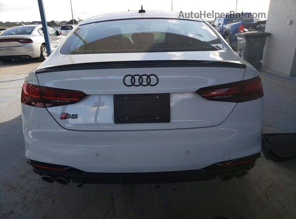 WAUC4CF52NA014244 2022 AUDI S5 Белый Вид сзади
