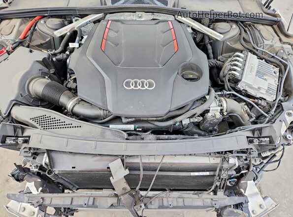 WAUC4CF53PA050429 2023 AUDI S5 Green უკანა სალონის ხედი
