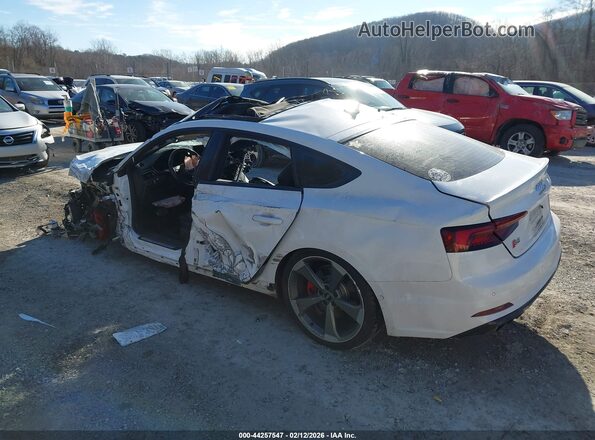 WAUC4CF54KA077406 2019 AUDI S5 White Tył lewy