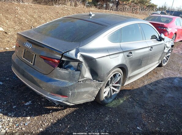 WAUC4CF58KA003163 2019 AUDI S5 Gray Tył prawy