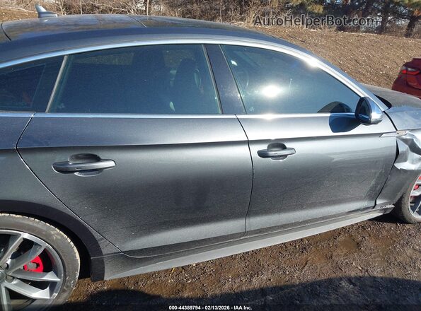 WAUC4CF58KA003163 2019 AUDI S5 Gray Widok wnętrza z tyłu