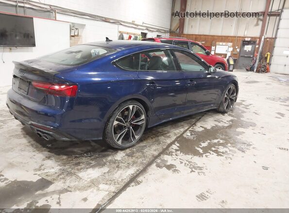 WAUC4CF5XRA025224 2024 AUDI S5 Blue Задня права чверть