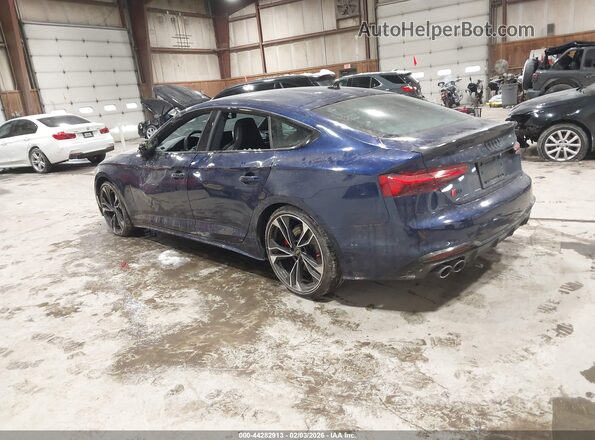 WAUC4CF5XRA025224 2024 AUDI S5 Blue Задня ліва чверть