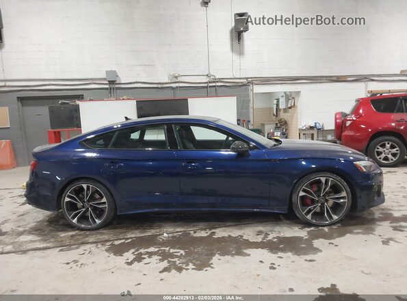 WAUC4CF5XRA025224 2024 AUDI S5 Blue Вид задньої частини салону