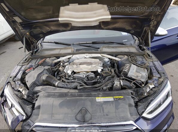 WAUC4DF55JA038277 2018 AUDI S5 Синий 