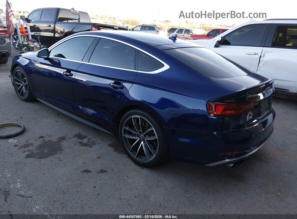 WAUC4DF55JA038277 2018 AUDI S5 Синий 