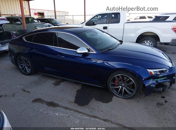 WAUC4DF55JA038277 2018 AUDI S5 Синий 