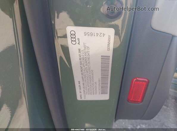WAUCBCF53PA016917 2023 AUDI OTHER Зеленый Вид подкапотного пространства