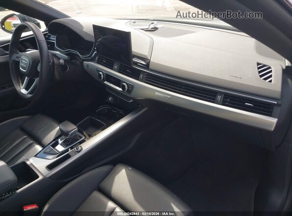 WAUDACF56SA008018 2025 AUDI OTHER Black Widok wnętrza z przodu