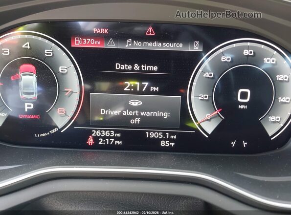 WAUDACF56SA008018 2025 AUDI OTHER Black Widok tylnych siedzeń