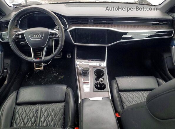 WAUDFAF24LN058910 2020 AUDI S6 Silver Vista del salpicadero