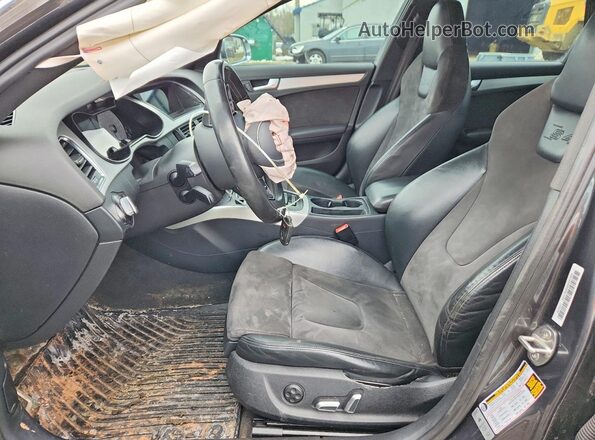 WAUDGAFL9GA003632 2016 AUDI S4 Charcoal Սալոնի դիմացի տեսք