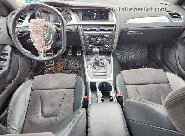 WAUDGAFL9GA003632 2016 AUDI S4 Charcoal Առջևի վահանակի տեսք