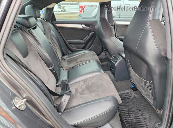 WAUDGAFL9GA003632 2016 AUDI S4 Charcoal Հետևի նստատեղերի տեսք