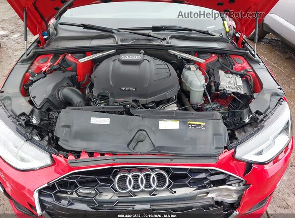 WAUDNAF44LN012420 2020 AUDI OTHER Red უკანა ხედი