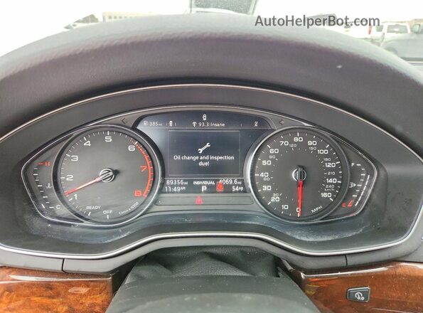 WAUDNAF49KN005347 2019 AUDI OTHER White 
