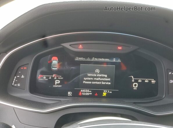 WAUE3BF28NN061332 2022 AUDI OTHER Black Instrument cluster view