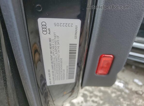 WAUE3BF28NN061332 2022 AUDI OTHER Black Engine compartment view