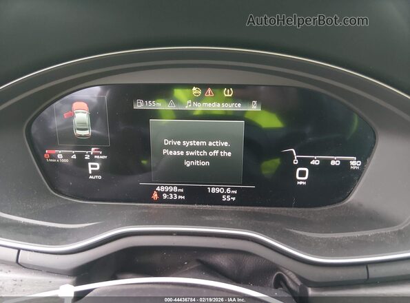 WAUEAAF49MN002144 2021 AUDI OTHER Gray Вид задніх сидінь