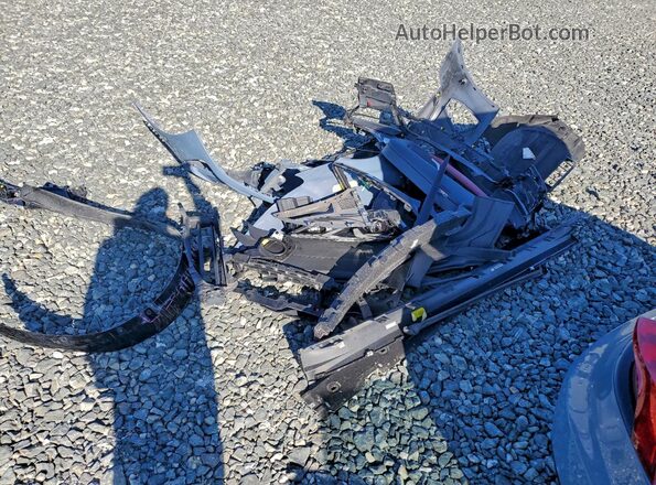 WAUEJBFW4N7005093 2022 AUDI E-TRON Gray ძრავის განყოფილების ხედი